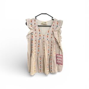 Striped Kids Top with Colorful Accents